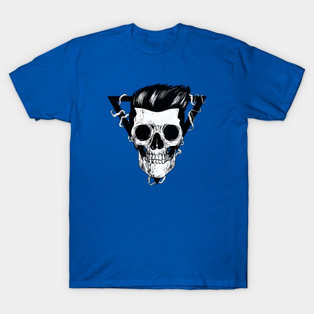 Skull Weekend Hipster T-Shirt by Analog Designs